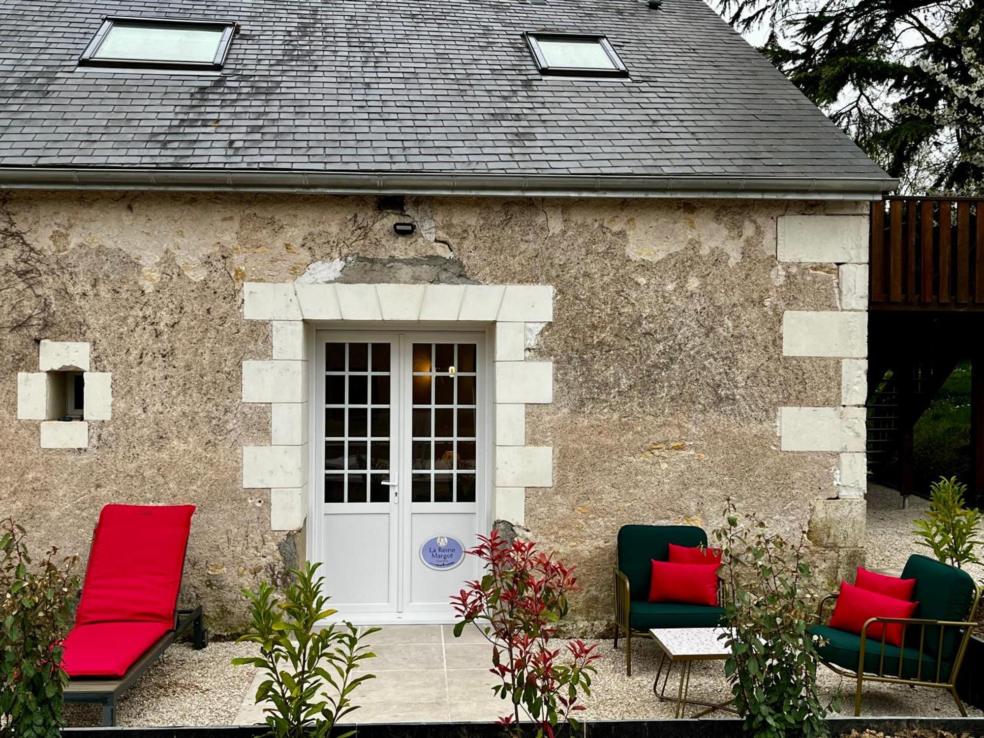 Sans Souci Bed And Breakfast Luxe Heated Pool And Restaurant Luzillé Exteriör bild